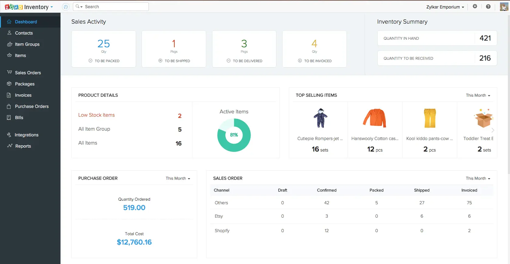 construction inventory software
