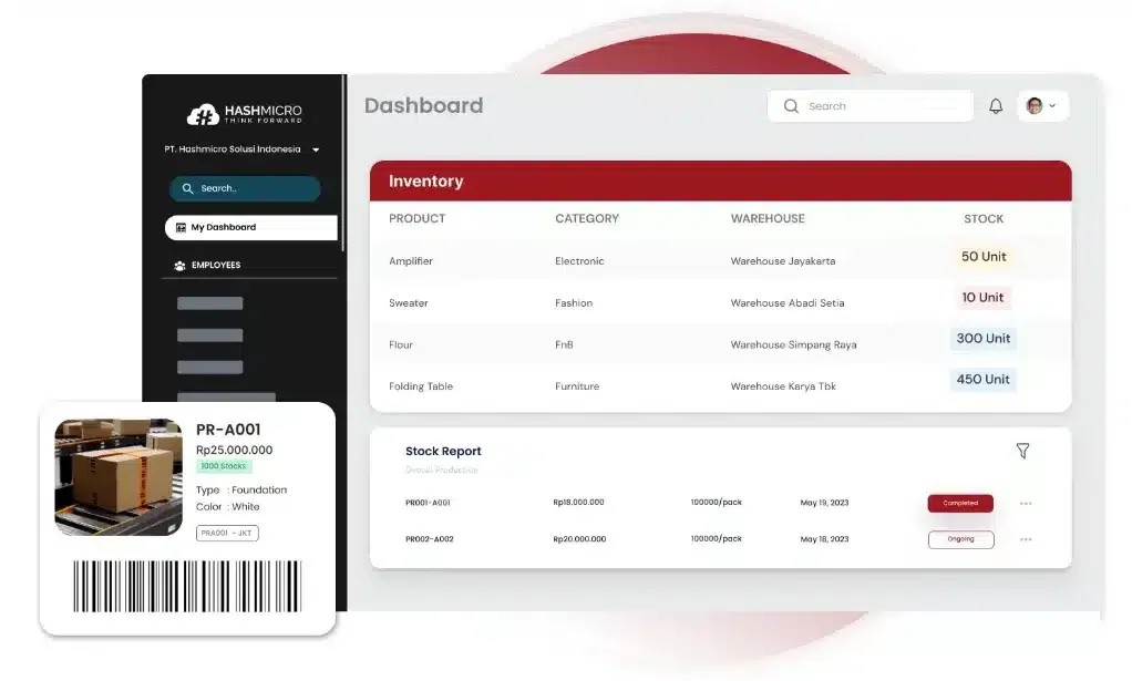 inventory hashmicro