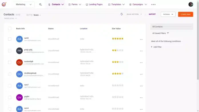 EngageBay client management software