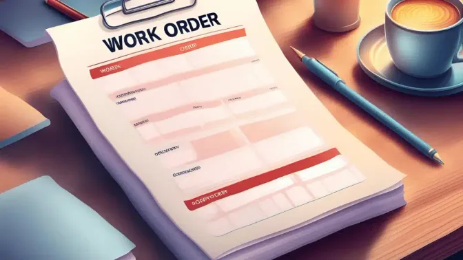 Download Free Work Order Form Templates Various Purposes