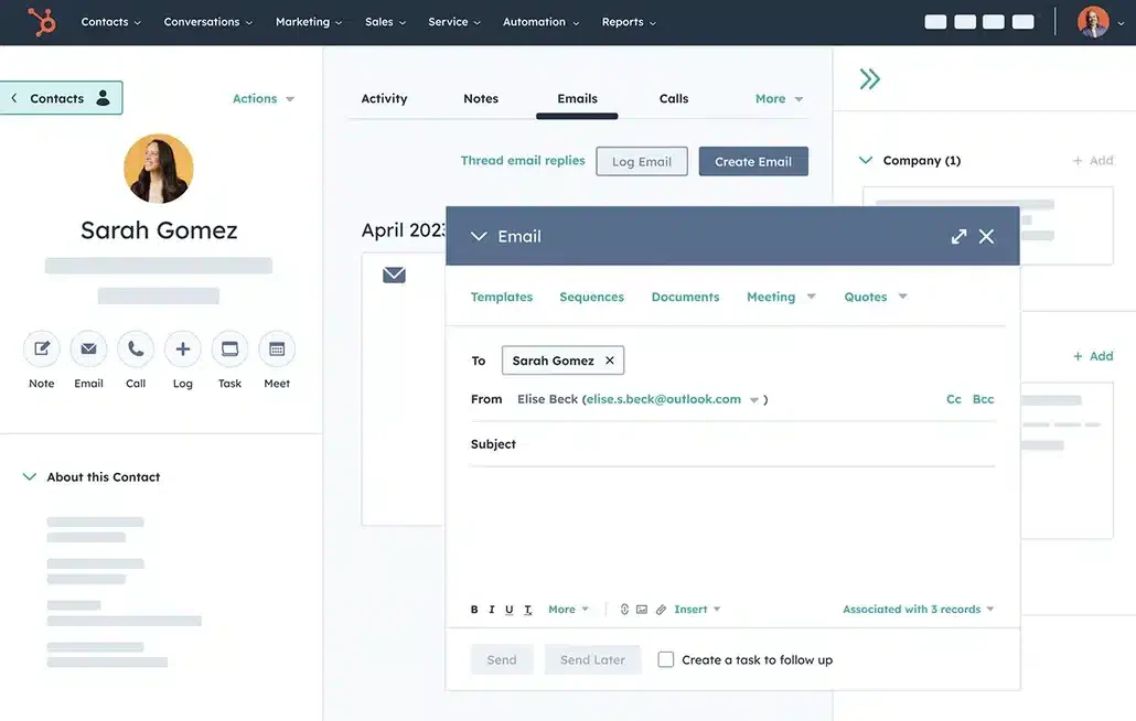 contact management software