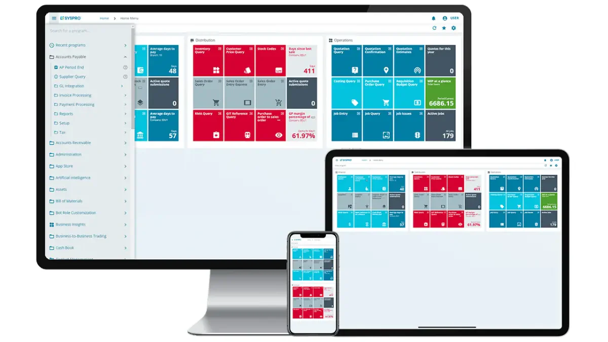 food service distribution software
