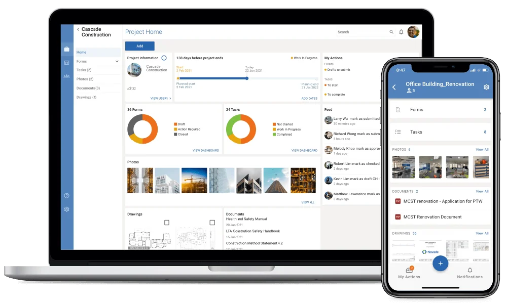 construction erp Novade