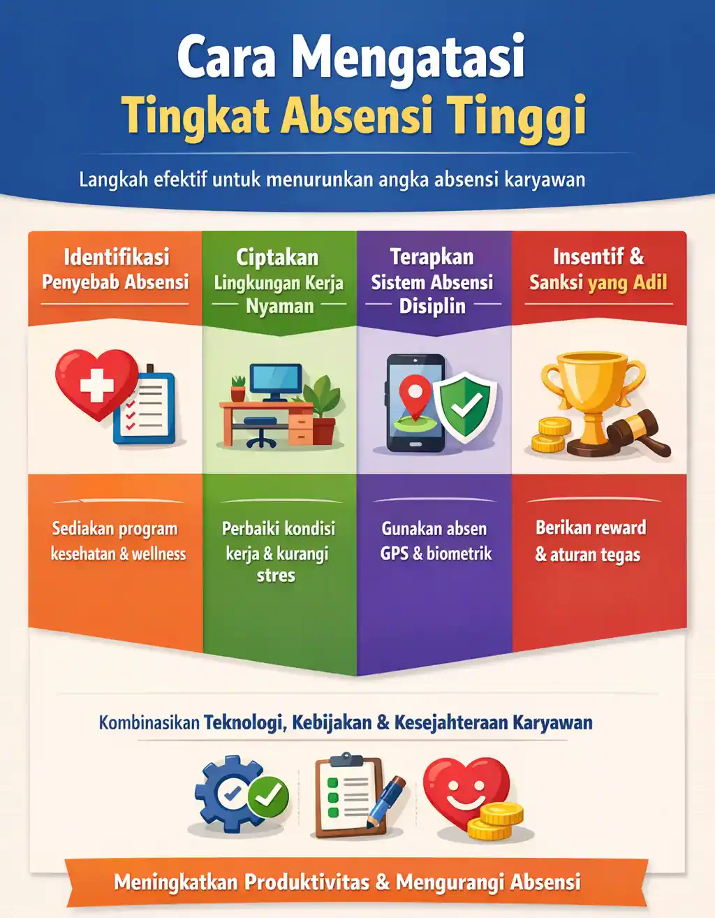 cara menghitung persentase kehadiran