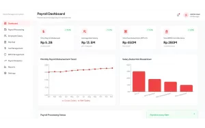 dashboard software payroll
