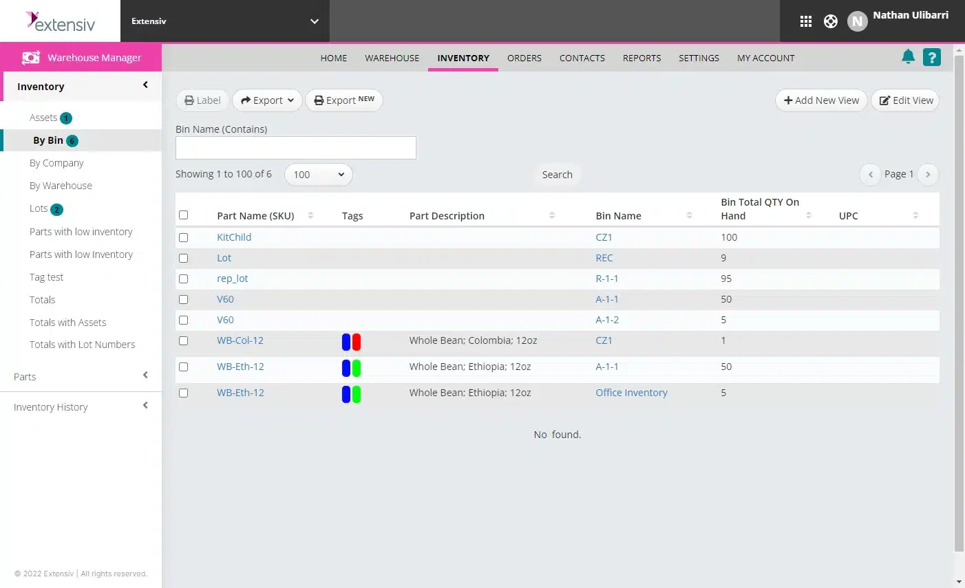 Extensiv Wholesale Inventory Software