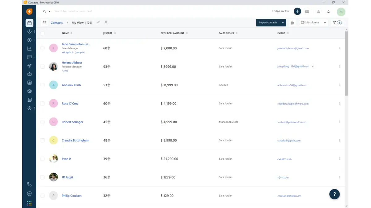 salesflare lead management software