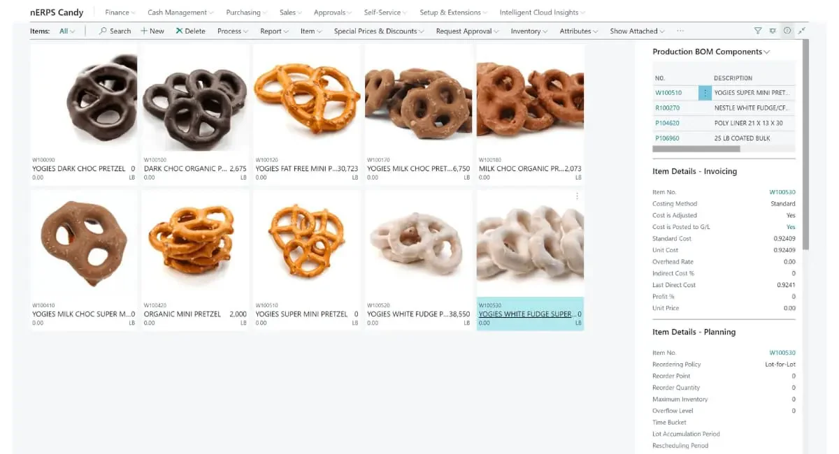 food manufacturing ERP