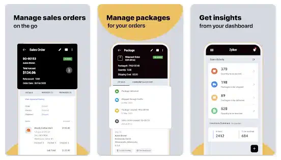 Inventory Management App -Zoho
