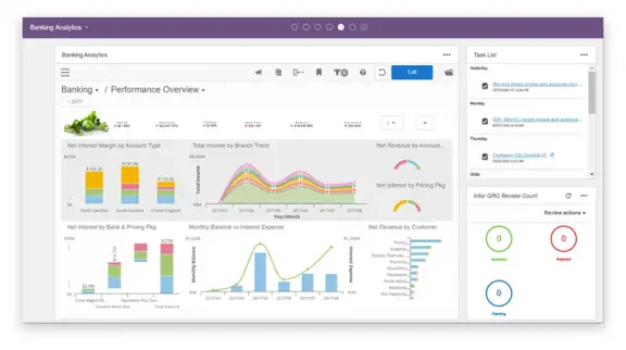 Infor ERP financial software 