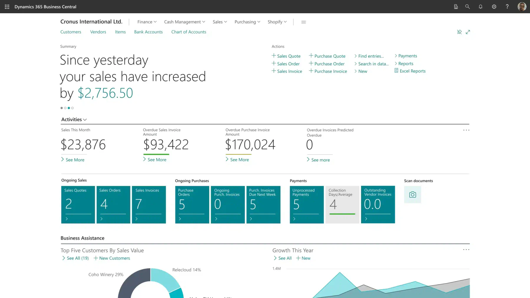 software akuntansi microsoft dynamics 365 business central