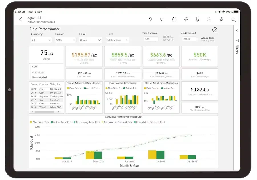 AgWorld Agriculture ERP Software