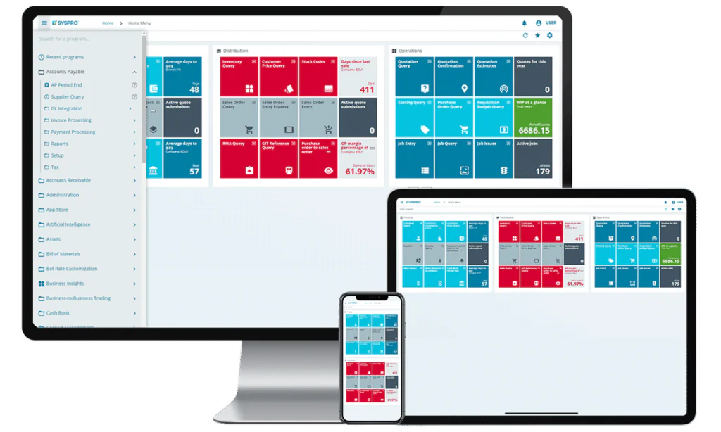 syspro ERP Software for Plastic Injection Molding