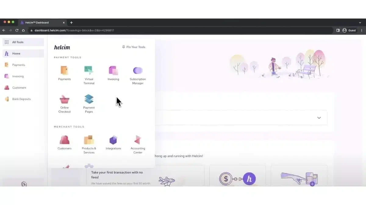 e-commerce inventory management software Helcim