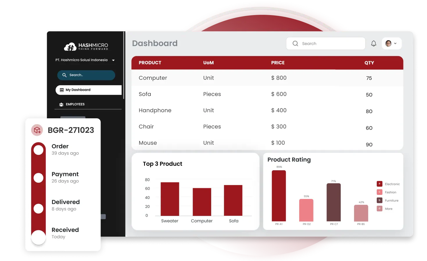 HashMicro Construction Asset Management Software