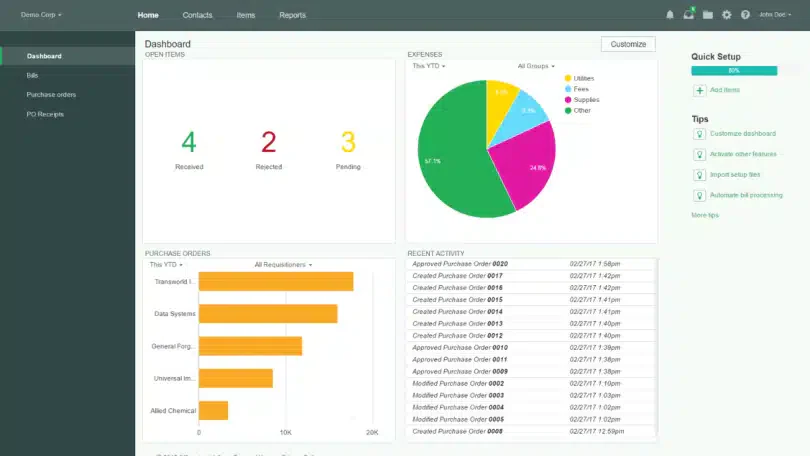 po software spendwise