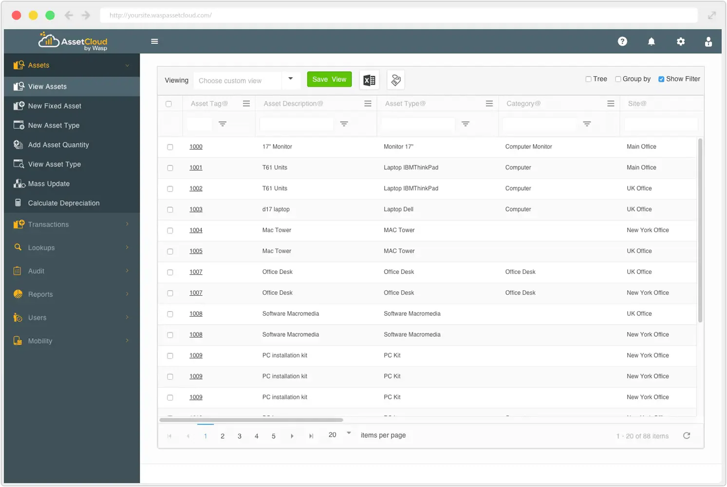 Restaurant Asset Software 