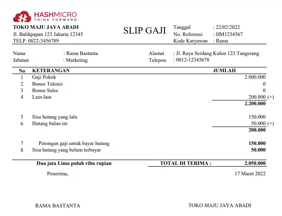 blog 983fa886c91e contoh slip gaji karyawan toko