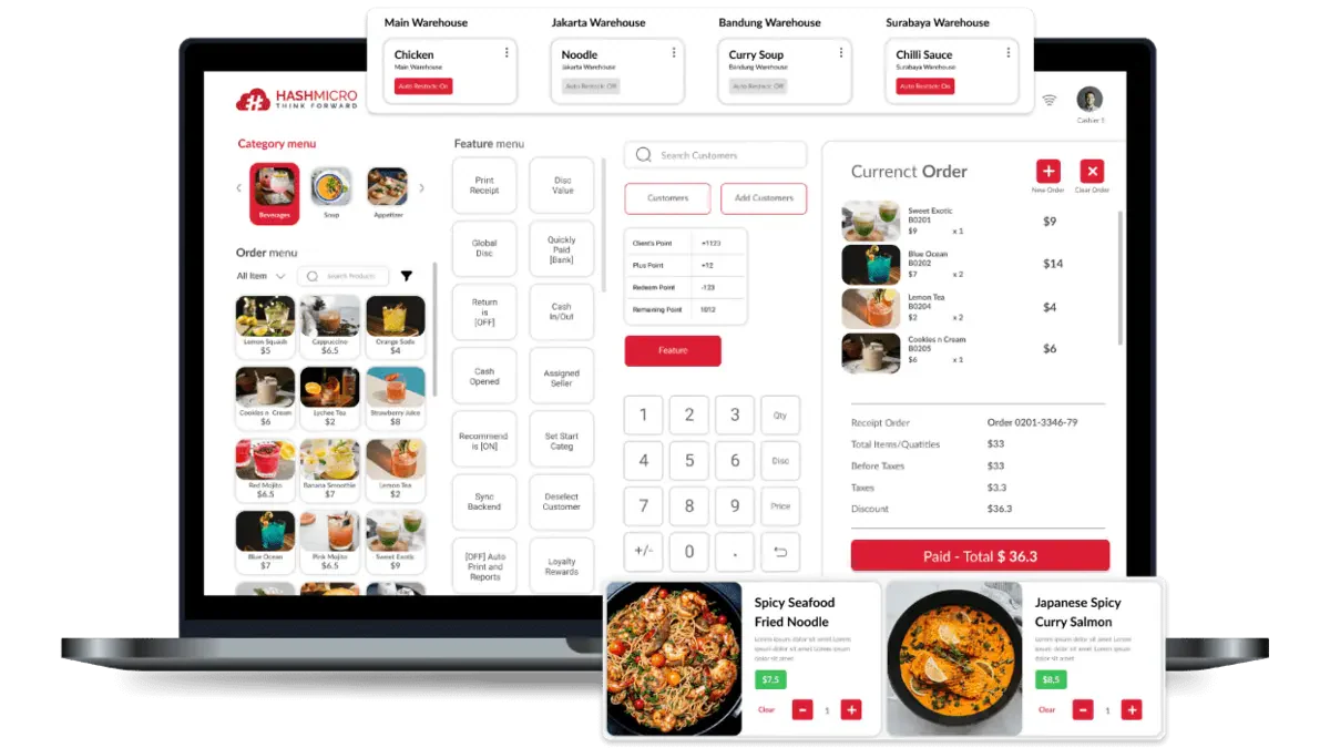 HashMicro Cloud POS System