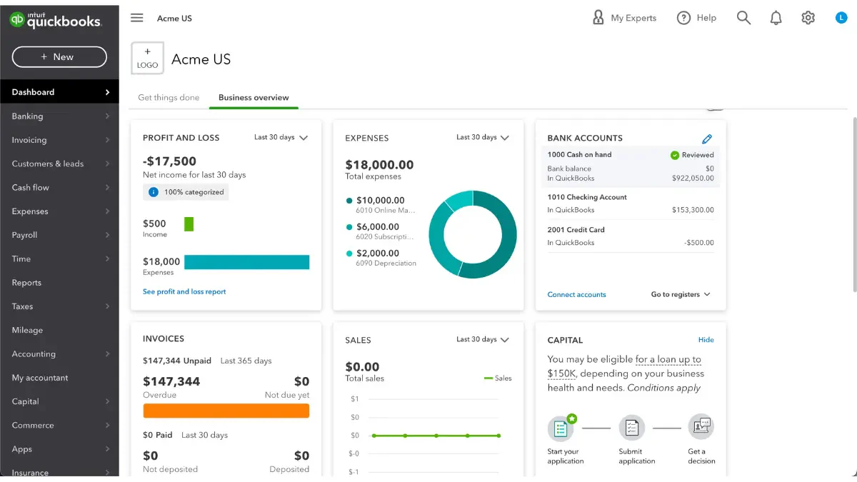 best software for accounting quickbooks