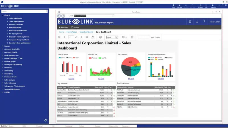 Blue Link Wholesale Distribution ERP Software