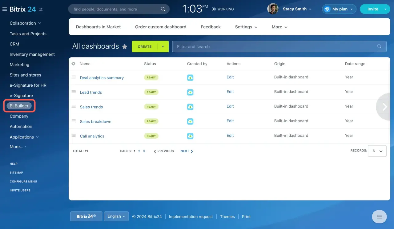 pipeline management software bitrix24