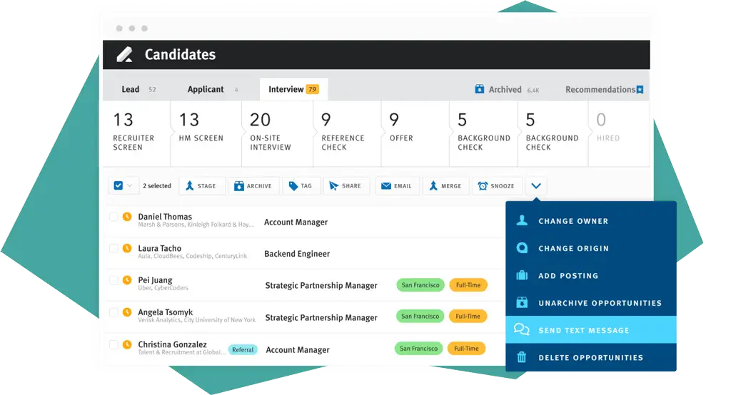 lever trm dashboard