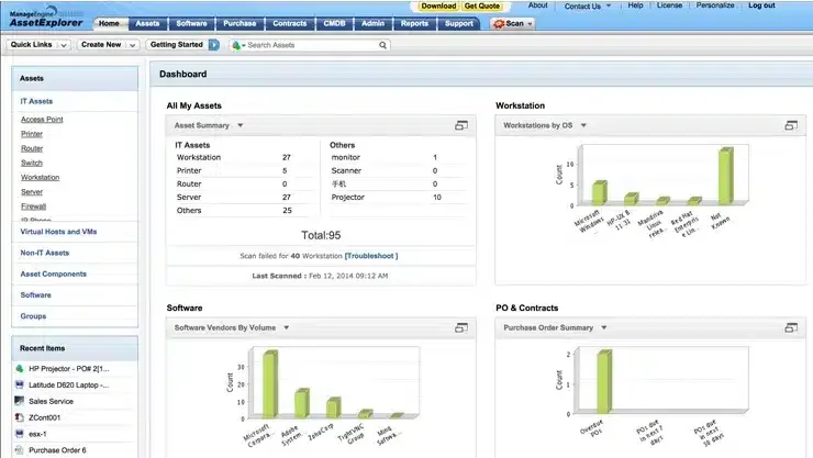 asset management software