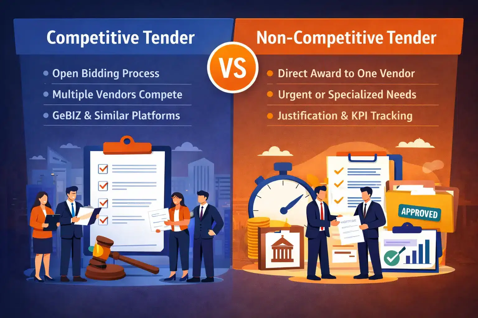 Competitive Tender vs. Non-Competitive Tender