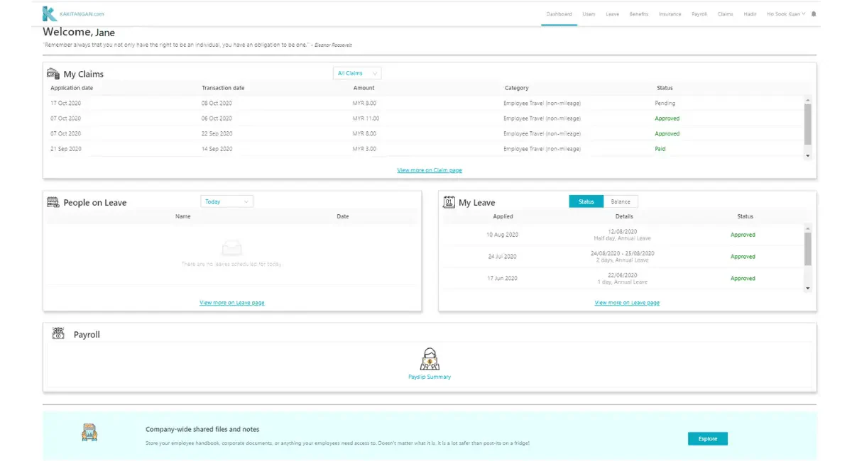 kakitangan logistics scheduling software