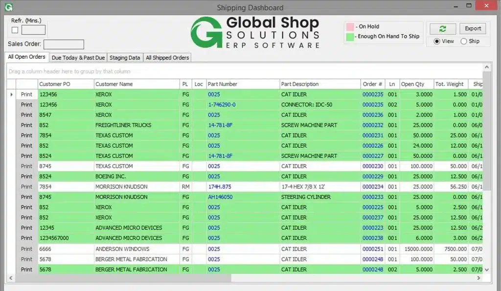 global shop epr rubber