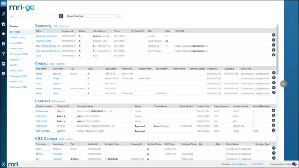 MRI Fixed Asset Management Software