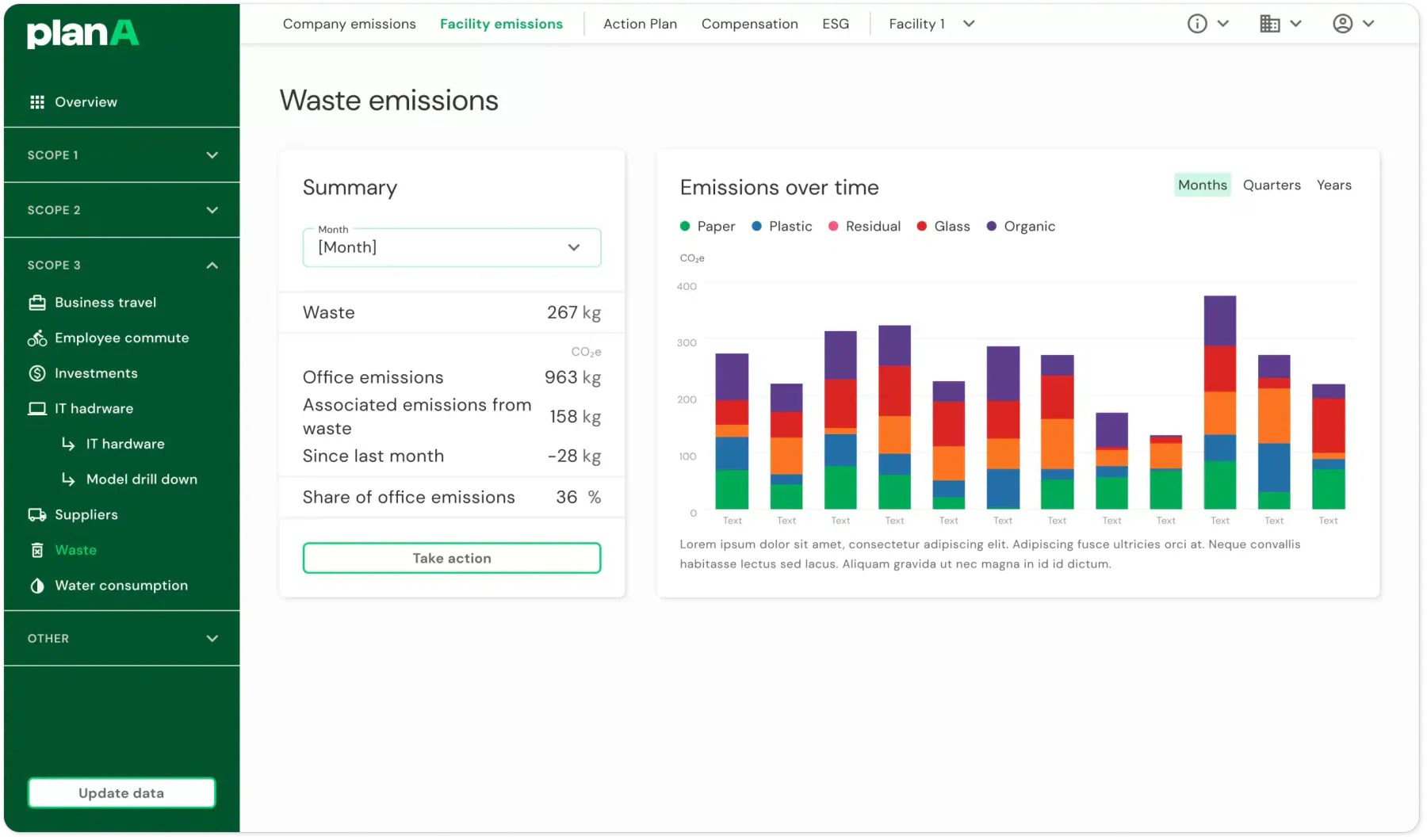 plan a carbon emissions tracking software
