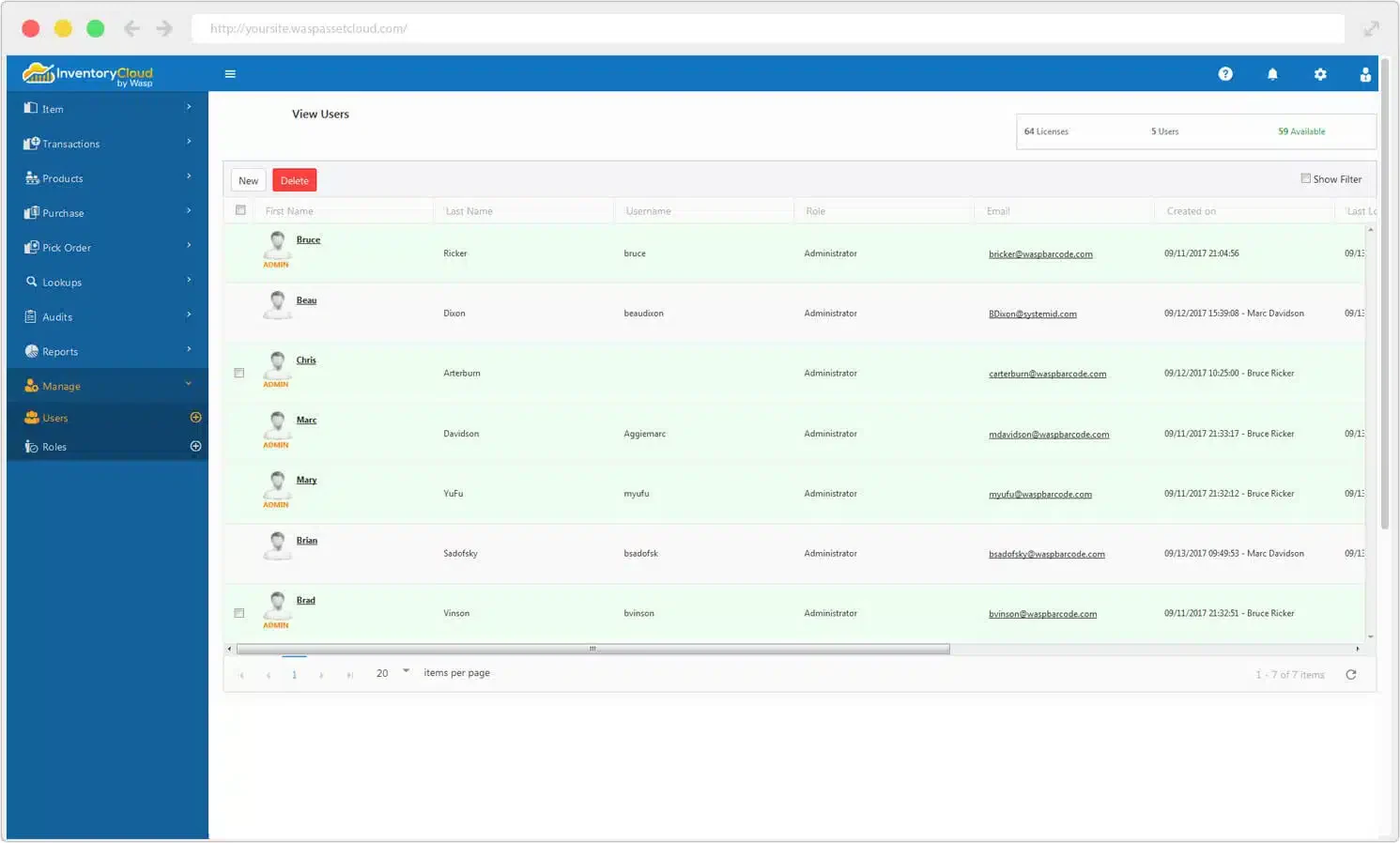 medical inventory software wasp