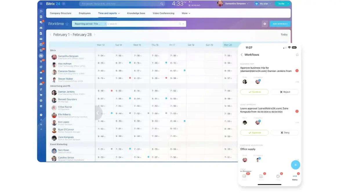 Bitrix 24 best crm software australia