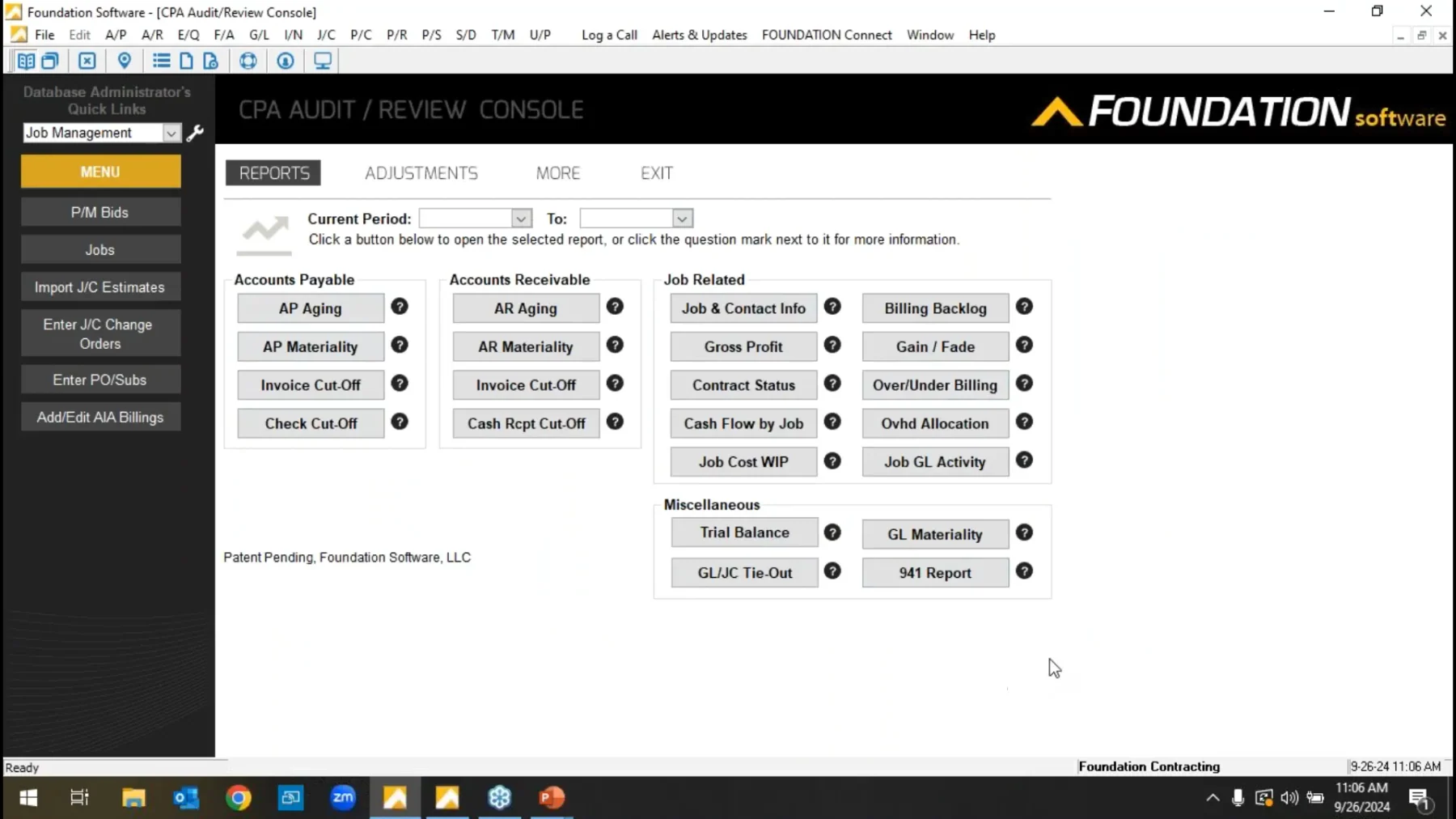 foundation aplikasi akuntansi konstruksi 