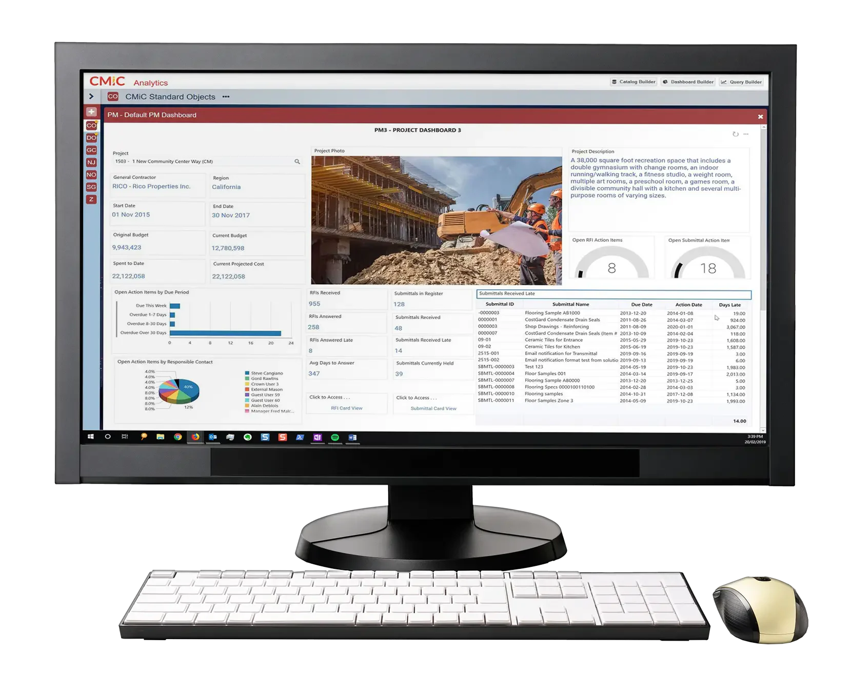 CMiC construction management software