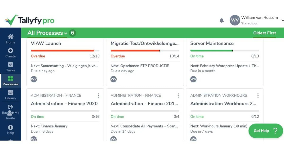 Tallyfy Business Process Management Software