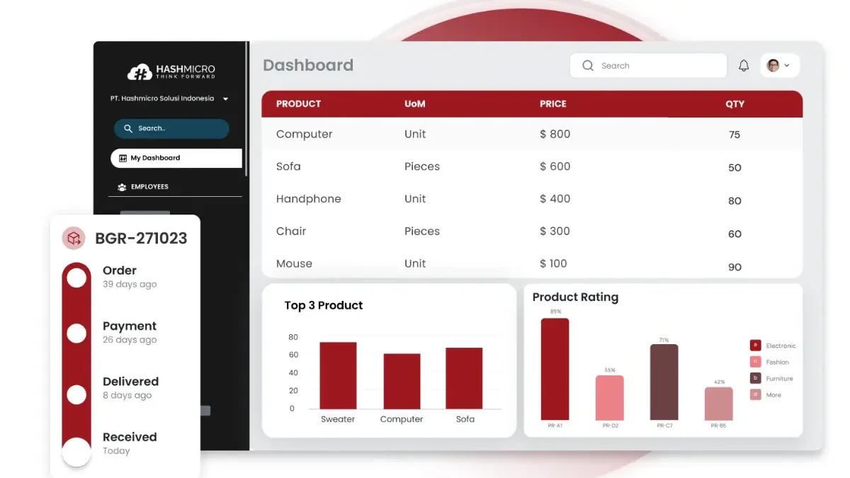 HashMicro procurement software