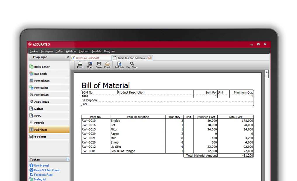 ACCURATE 5 Desktop - PENJUALAN RESMI ACCURATE ACCOUNTING SOFTWARE