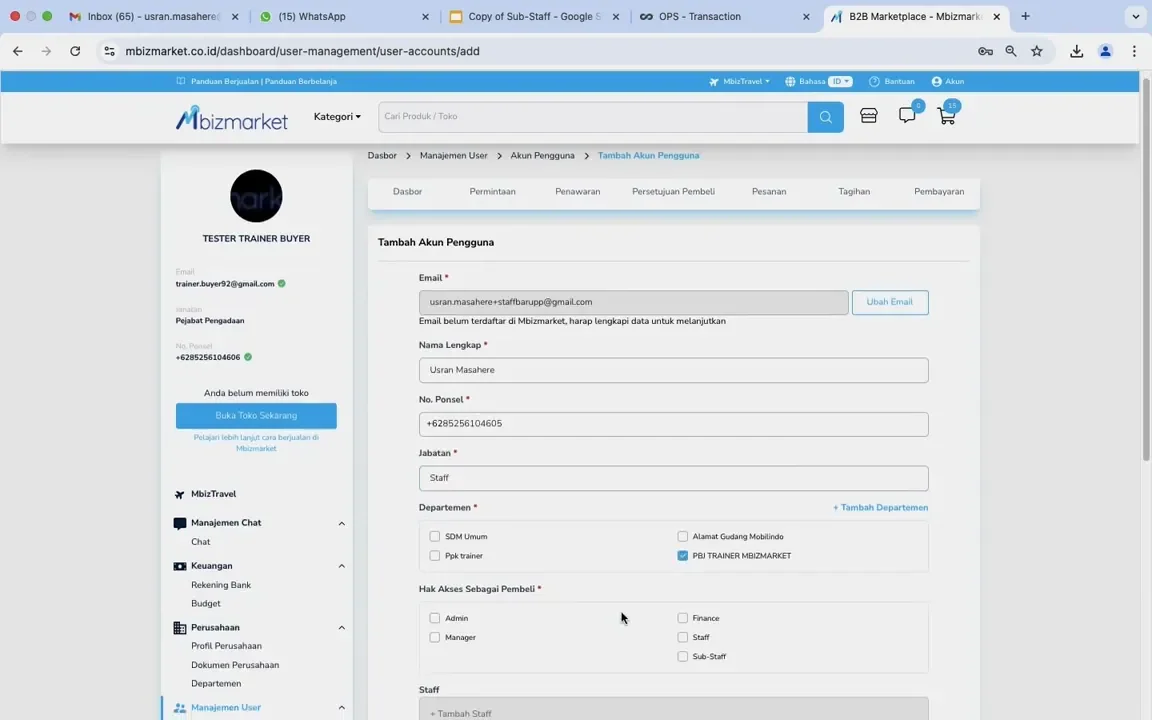 mbiz-dashboard
