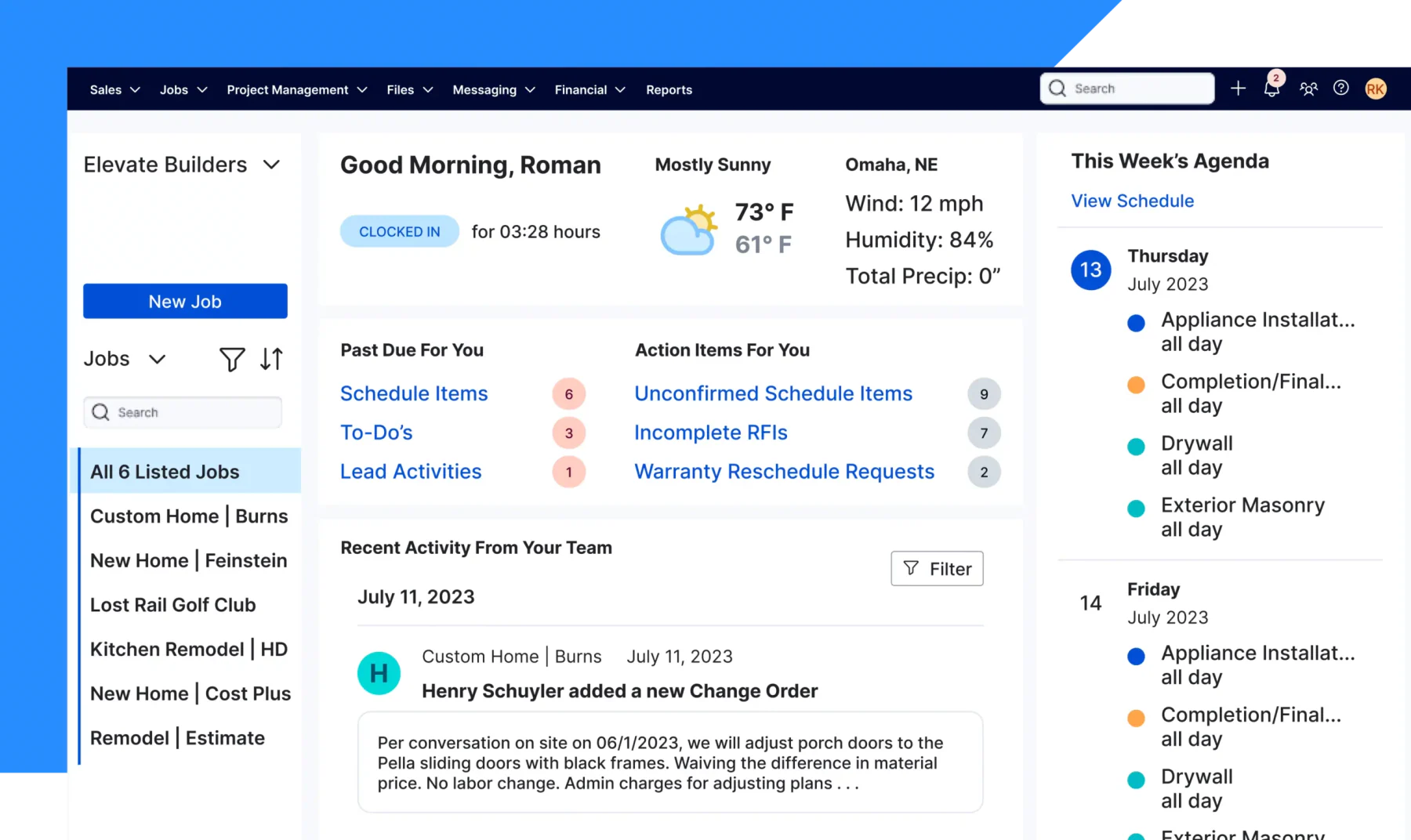 buildertrend construction project management software malaysia 