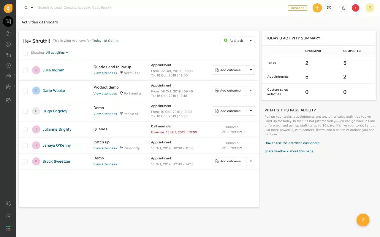 Software CRM Freshsales
