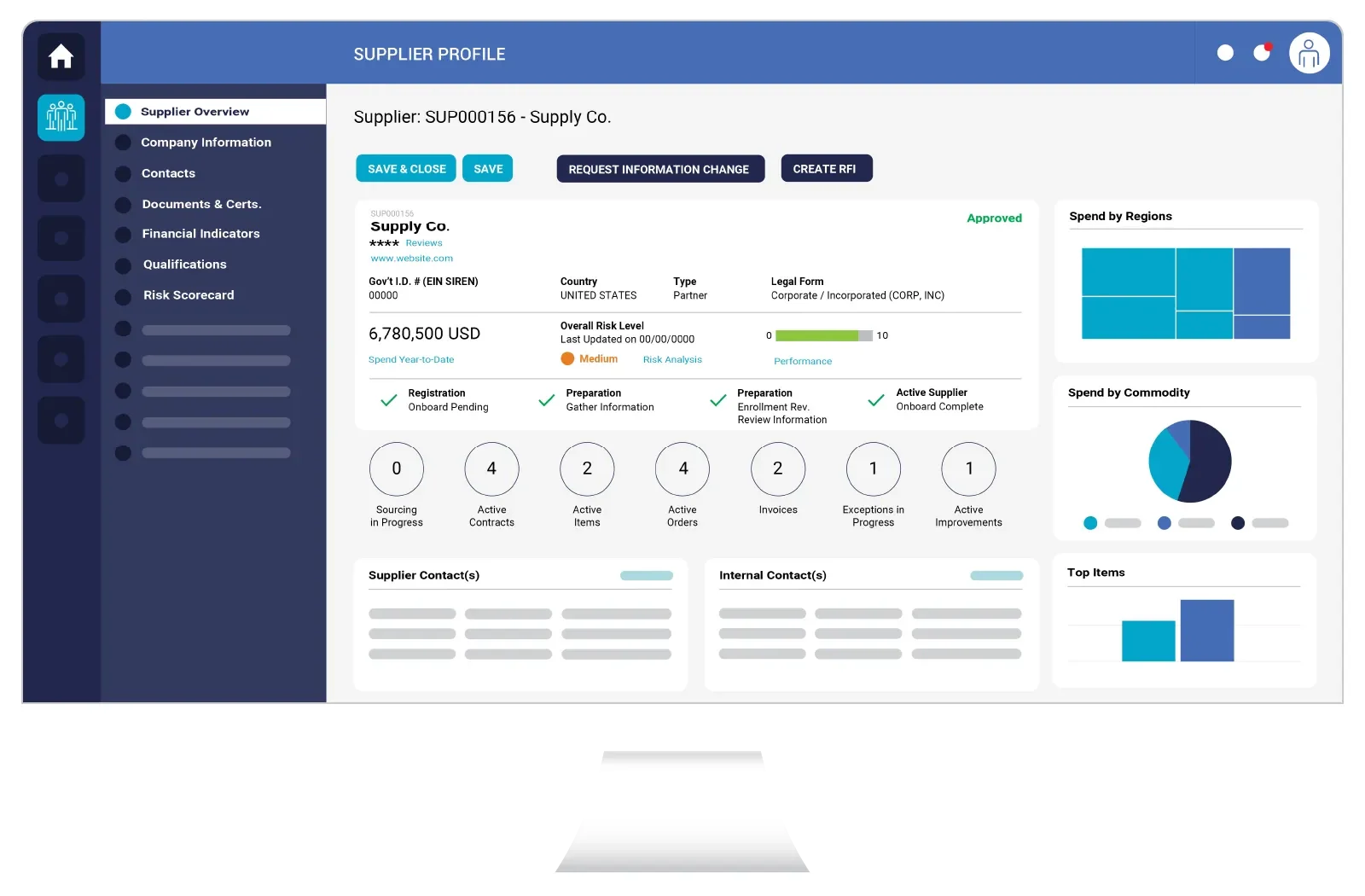 vendor management system Ivalua