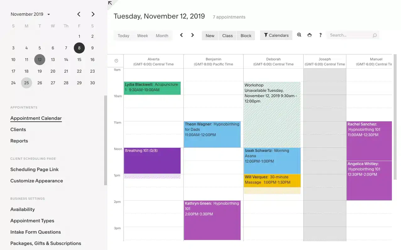 scheduling software