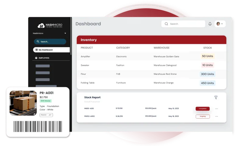 hashmicro supply chain management software 