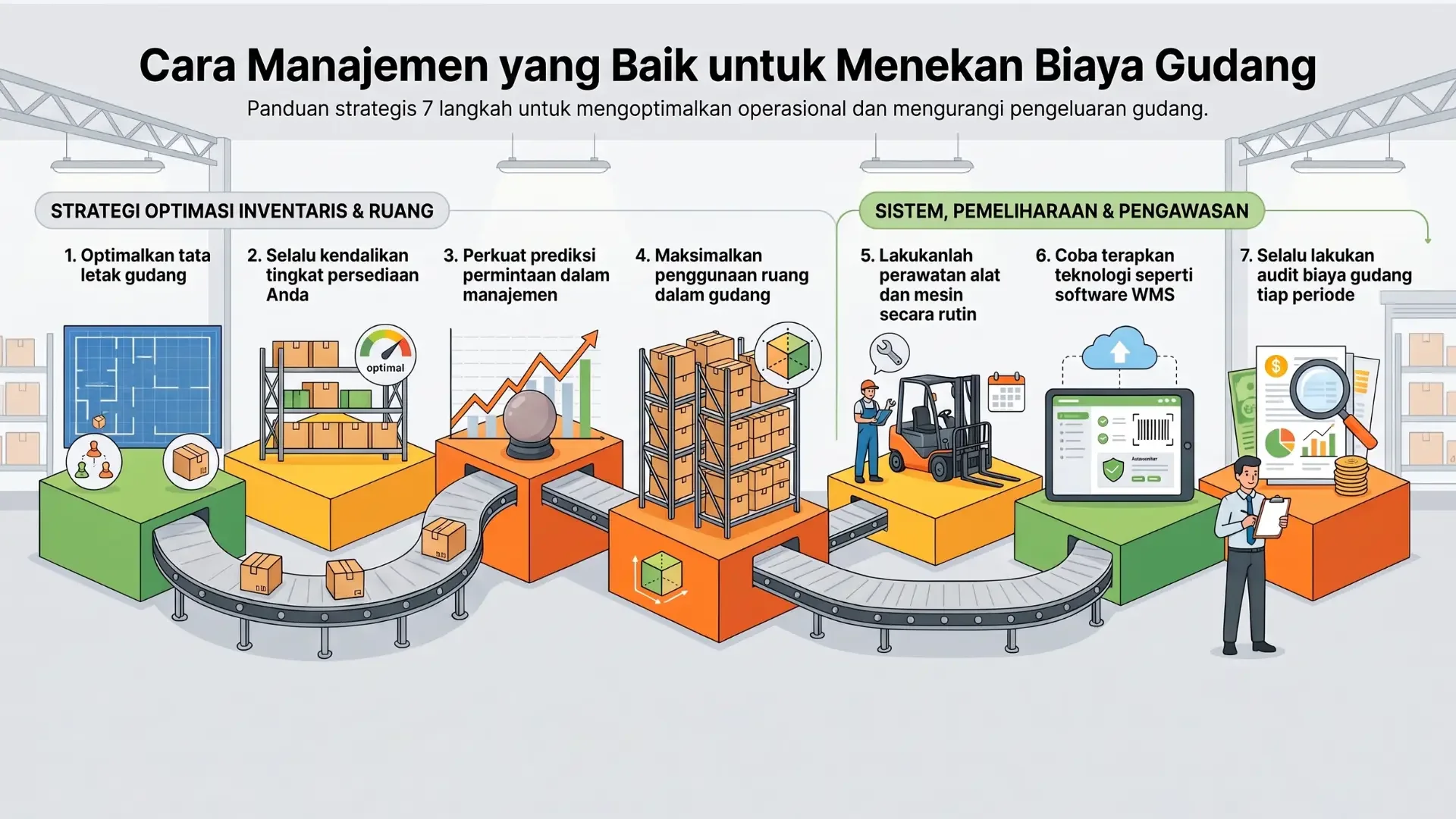 Tips manajemen tekan biaya gudang
