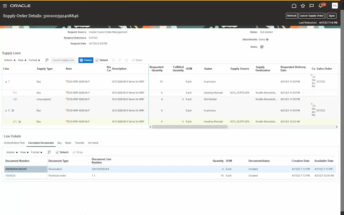 oracle inventory software