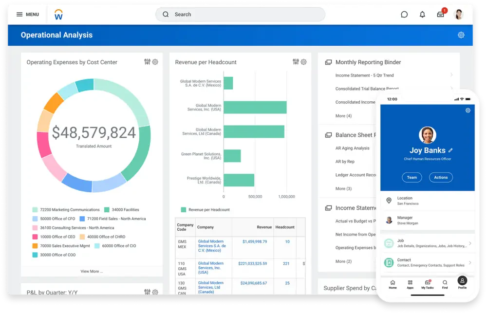 Workday acumatica cloud erp