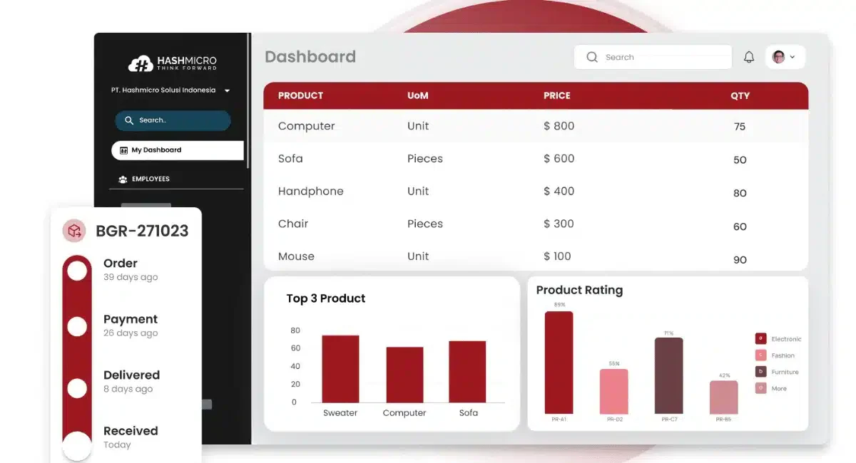 hashmicro procurement software